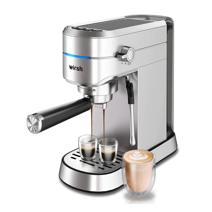 Wirsh 15 Bar Espresso Machine Review 